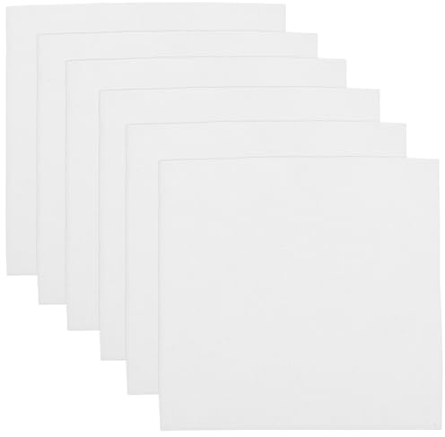 Gogogmee 50 Pezzi Carta in Fibra Ceramica Bianca, Isolante e Refrattaria, per Forno a Microonde, Fai da Te per Ceramica e Fusione a Caldo
