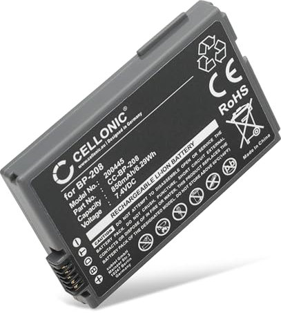 subtel® BP-208,BP-208DG Battery Replacement for Canon DC20 DC100 DC10 DC40 DC95 DC19 DC21, Elura, MVX, Optura BP-208 700mAh Camera Spare Backup Power Pack