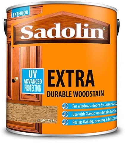 Sadolin 2.5 Litre Extra Durable Woodstain Light Oak