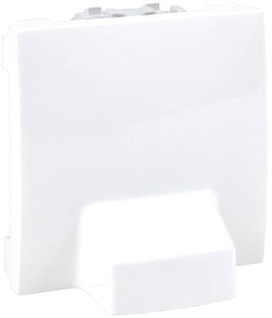 sortie de cable - avec bornier - 2 modules - blanc - schneider unica