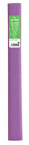 Canson Pack de 10 Rolls Super Value Crepe Papel, 32 g/m² 50 x 250 cm-lila