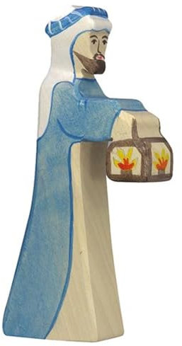 Holztiger 6691 Hirte mit Lampe 2