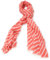 VERO MODA Damen Schal Hilde - Weiß - Blanc (Snow White/Spiced Coral Comb) - One size (Herstellergröße: Taille unique)