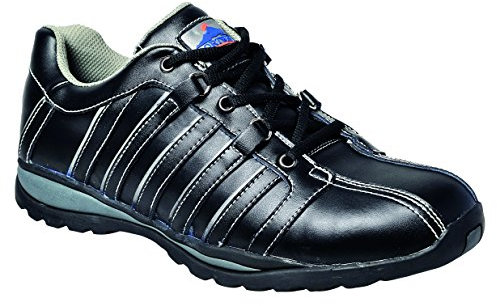 Portwest Steelite Arx Herren Sicherheitsschuhe / Sicherheitsturnschuhe (39 EUR/6 UK) (Schwarz) - 39 EU / 39 UK