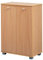 FineBuy Design Schuhschrank Nimes modern Holz 12 Paar Schuhe 4 Fächer 2 Türen, Schuhregal 60 x 90 x 35 cm platzsparend, Schuhkommode Flurschrank mit Ablage