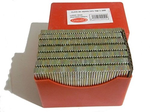 Cajita de clavos UNICAIR tipo 2,2 TN x 45mm de HIERRO. 1.000 unidades.