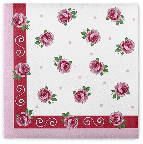 Sovie Home Serviette Rosita - Airlaid-Servietten 40x40 cm - hochwertige Einweg-Servietten für Hochzeit oder Feiern - extrem saugstark & stoffähnlich (Bordeaux) - 12 Stück