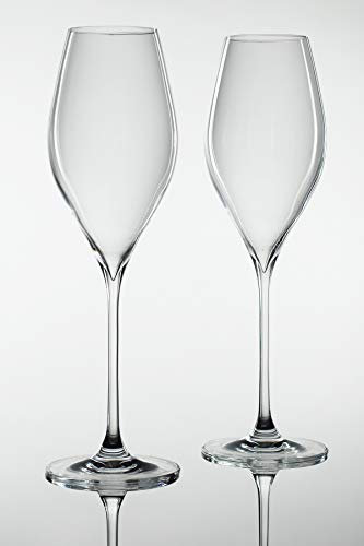 Diamante Prosecco Glasses | Gift Box Pair