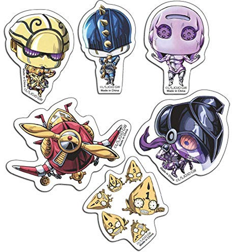 JoJo's S4 Aufkleber-Set, gestanzt