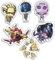 JoJo's S4 Aufkleber-Set, gestanzt