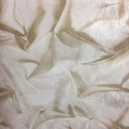 3D Abstract Crushed Velvet Wallpaper Gold Beige Cream Textured Vinyl