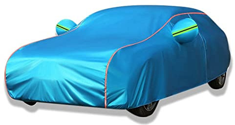 Frostschutz für den Außenbereich Autoabdeckplane für winter kompatibel mit Smart Fortwo Roadster Smart, kratzfestes Baumwollfutter schützt Windschutzscheibe, Seitenscheiben/Heckscheiben, Frost und