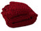 RGRE Gestrickte Grobe Strickdecke Wolle Kuscheldecke 50x50cm, Grobstrick Wolldecke Strickdecke Tagesdecke, Super Weiche Warme Handgewebte Decke, Babydecke Bettdecke