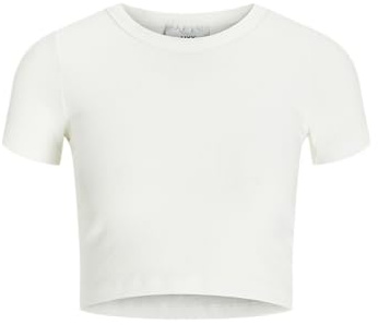 JACK & JONES Damen Jxflorie STR Ss Rib Tee JRS Noos T-Shirt