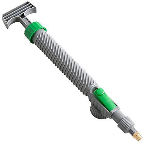 ERZU mano – Pulverizador manual bomba aire alta presión – mano con boquilla ajustable mano para jardinería fertilización, limpieza, riego