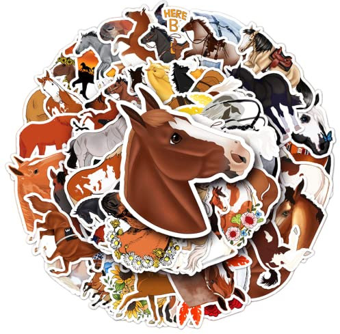 Norinoya 50 Stück Cartoon-Aufkleber für Scrapbooking, Geburtstagsgeschenk, Partyzubehör, Kuchendekoration, Kunsthandwerk Aufkleber, Stempelzubehör