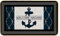 Mingnei Welcome Aboard Boat Anchor Doormat Door Mat for Boat Floor Home Kitchen, Boat Nautical Anchor Rope Floor Mats for House Front Indoor Inside Outdoor Outside Entryway Rug 30 x 17 Welcome Mat