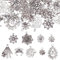 SUNNYCLUE 1 Box 54 Stück Spinnen Charms Im Tibetischen Stil Spinnennetz Charms Spinnen Charm Halloween Spinnennetz Antikes Silber Hohle Metalllegierungs Charms Für Die Schmuckherstellung Charm DIY Ohr