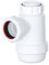 SPARES2GO Waste Bottle Trap 38mm Shallow Bathroom Kitchen Sink Basin Bidet Urinal Seal (40mm 1.5)