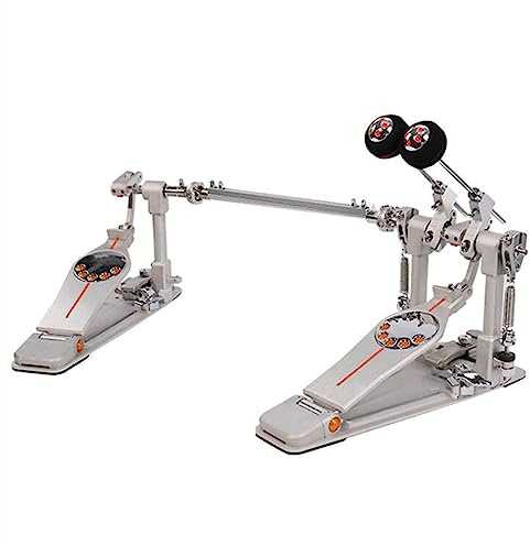 Schlagzeug pedal Direktantriebs-Pedalhammer-Schlagzeug-Bassdrum-Pedalhammer (Color : Double)