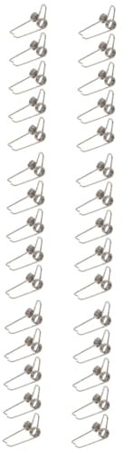 Supvox 30 Stk Watergate-schlüsselfeder Bariton-federn Tremolo-federn Trompete Posaune Zubehör Schlüsselfedern Des Instruments Watergate Trompete Ersatzteile Tuba Eisen Abflussventil Groß