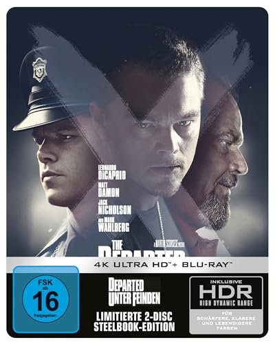 Departed: Unter Feinden - Limited Steelbook (4K UHD + Blu-ray)