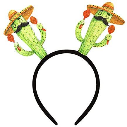 ZYHARUKO Kopfbedeckung Palme Kaktus Stirnband Party Kostüm Stall Pedlar Zubehör für Picknick Pool Partys Stirnbänder für Frauen