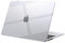 eleger Coque Compatible avec MacBook Air 15 Pouces M2 M4 A3241 M3 A3114 M2 A2941, Sortie en 2025 2024 2023, Etui de Protection pour Mac Book Air 15, Transparent pailleté