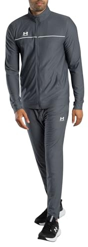 Under Armour Challenger II Knit Warm-Up, Tracksuit with Jacket and Joggers, Complete Sportswear Set Men
