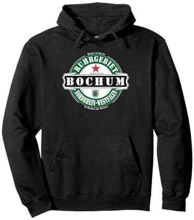 BOCHUM Nordrhein-Westfalen Ruhrgebiet Fussball Stadt Pullover Hoodie