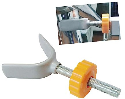 FONDOTIN Y-Adapter Für Treppenschutzgitter Einstellbare Montagekit Für Banister Gates Für Haustiere Und Robustes Einfache Installation