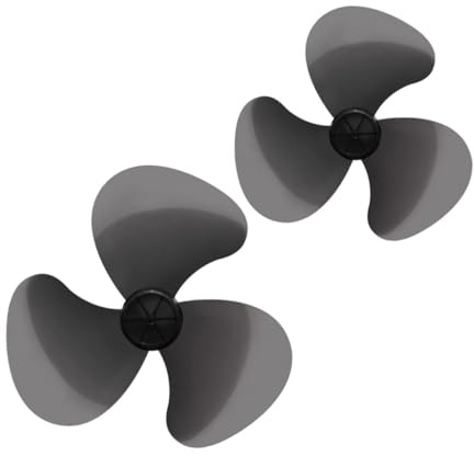 MOLUCKFU 2 Stück Ventilatorflügel Aus Kunststoff Ersatzflügel Für Standventilator 3-blatt-flügel Zubehör Für Innenraum