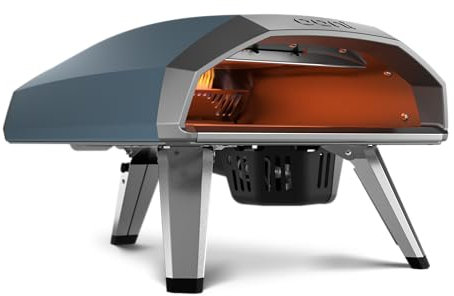 Ooni Koda 2 Forno a Pizza a Gas 14 – Blu Ardesia – Forno a gas per pizza Portatile con Tecnologia G2 – Compatto e Potente – Pizza Napoletana in 60 Secondi – Forno Pizza Ooni (37 mbar)
