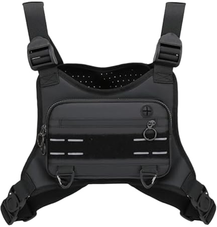 Deportiva para Correr Deportiva Correr Aire Libre | Bolsa Chaleco Ajustable Para Senderismo Correr Caza Gimnasia Unisex Ciclismo Viajes Outdoor