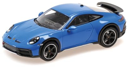 Minichamps 410062072 - Porsch. 911 Dakar Blue 2022 - Maßstab 1/43 - Modellauto