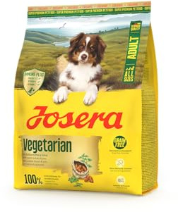 JOSERA Adult Vegetarian (1 x 900 g) | Premium Trockenfutter für ausgewachsene Hunde | ohne tierische Zutaten | getreidefrei | Immune Plus Komplex | 1er Pack