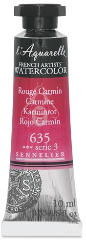 Sennelier Watercolour 10ml Tube S3 - Carmine (635)