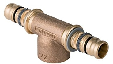 'Geberit Systeme Steckdose – Mepla Armaturenplatte Tee press. Femm.75 – 1-75