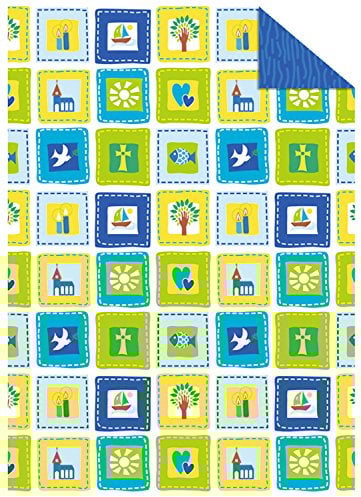 Ursus 13314601 - Fotokarton, Desire blau, DIN A4, 300 g/qm, 10 Blatt, beidseitig bedruckt, Vorder- und Rückseite in verschiedenen Motiven, aus Frischzellulose, ideal für kreative Bastelarbeiten