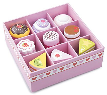 New Classic Toys - 10626 - Kinderrollenspiele - Cupcakes - 6 Stück