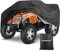 NEVERLAND XXXL Quad ATV Abdeckplane - Quad Fahrzeug Abdeckung Schutz Cover Winterfest Staub Regen UV-Schutz Schwarz XXXL (256 * 110 * 120 cm)