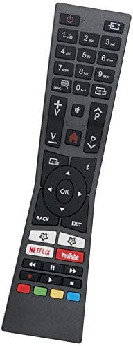 ALLIMITY RCA243100 RM-C3331 Fernbedienung Ersatz für JVC Smart LED TV LT-32V55LHA LT-32VF52M LT-32VFQ52I LT-32VH52M LT-43V55LU LT-43VU63M LT-49V55LFA LT-50VU980 LT-55V55LU LT-65VU83M