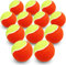 FINGER TEN Tennisbälle Anfänger Tennis Training Balls Methodikbälle Kinder Tennisball Wert 6 12 18 Stück, Übungs Ball Orange Kinderbälle für Haustiere Sport Spiele (Orange 12 Stück)