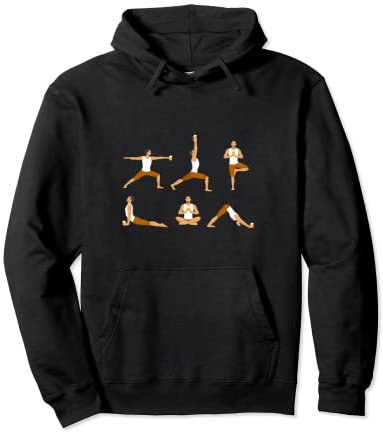 Yoga Bier Meditation Biertrinker macht Yoga Übungen Alkohol Pullover Hoodie