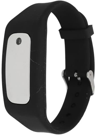 gernie Antistatisches Armband, Kabelloses, Tragbares Silikonarmband Zur Antistatischen Beseitigung mit Intelligentem Warnlicht, Geeignet für den Täglichen Gebrauch