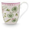 Pip Studio Lily&Lotus Henkelbecher Weiss/bunt 450ml