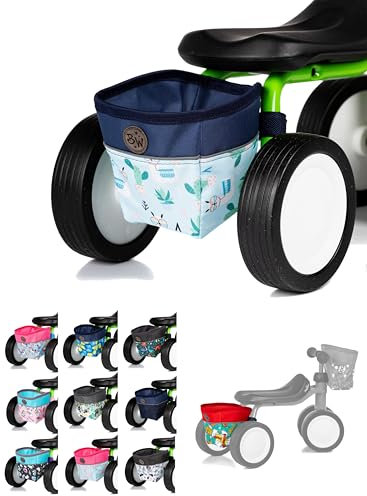 BambiniWelt by Rafael K. Rahmentasche für Kinder – für Laufrad, Dreirad & Rutschfahrzeuge – kompatibel mit PUKYlino, WUTSCH, FITSCH & My First PUKY – robust, wasserabweisend, Farbe: Modell 28