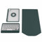 Rankomu Tastiera verticale per tablet iOS, tastiera verticale con custodia, verde scuro, tastiera ergonomica magnetica staccabile con portapenne, per tablet iOS, connettività Bluetooth, design