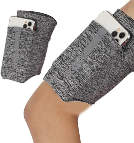 IKOPFLN Brazalete Deportivo Universal para Móviles de hasta 7 Pulgadas,Con función reflectante para Running, Gimnasio,Compatible con iPhone y Android