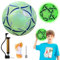 Gohytal Leuchtender Fußball Größe 5, Reflektierender Soccer Leuchtend im Dunkeln mit Pumpe Reflektierender Fußball Geschenke für Jugendliche Jungen Erwachsene für Nachtspiele Kinder Erwachsene